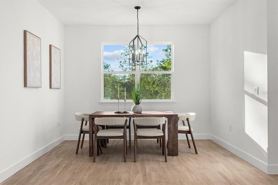 Furnished interior view inside a new home in , Orlando (Image 13). Furnished interior view inside a new home in , Orlando (Image 13).