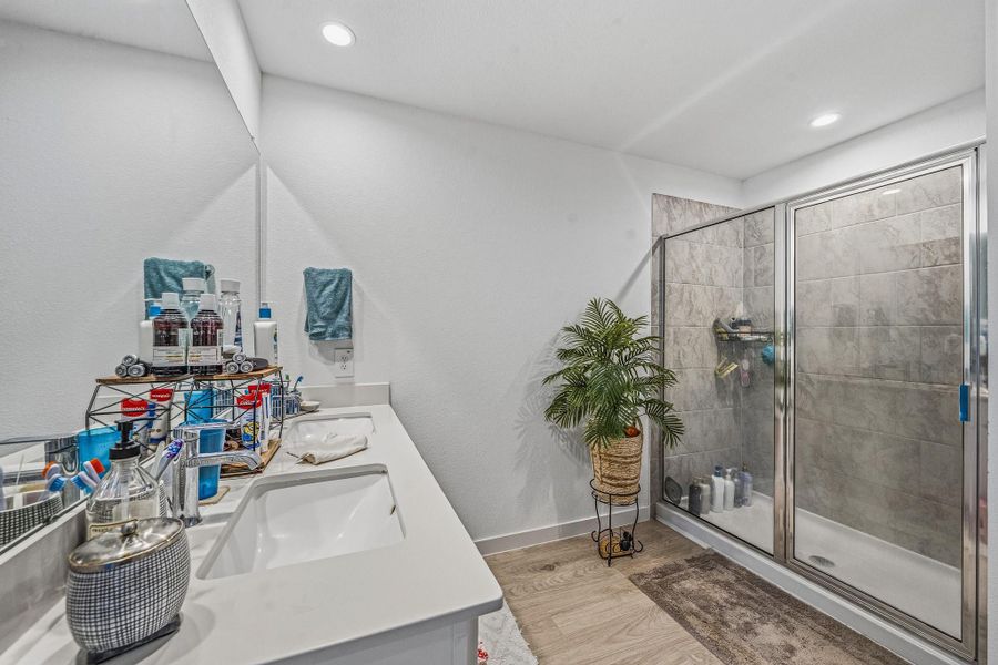 Furnished interior view inside a new home in , Fulshear (Image 6).