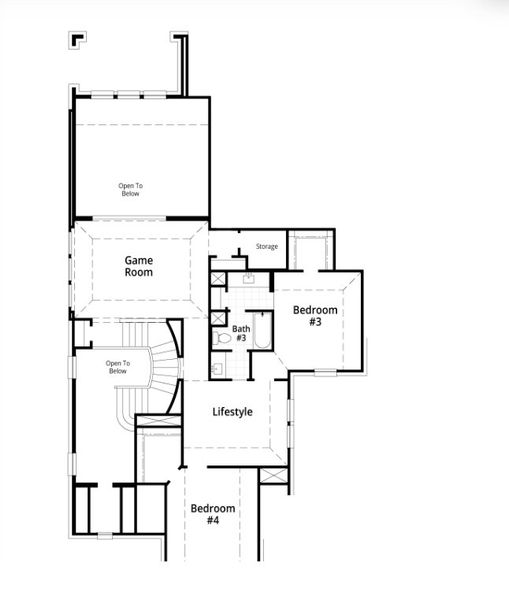 2D floor plan layout for the 226 Plan by Highland Homes in Two Step Farm: 60ft. lots, Montgomery, TX (Image 18). 2D floor plan layout for the 226 Plan by Highland Homes in Two Step Farm: 60ft. lots, Montgomery, TX (Image 18).