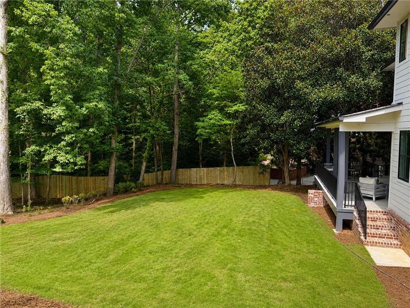 Exterior details and patio area of a home in , Atlanta (Image 3).