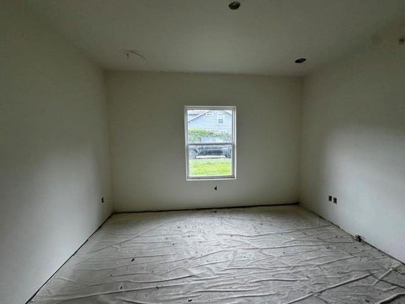 View of spare room