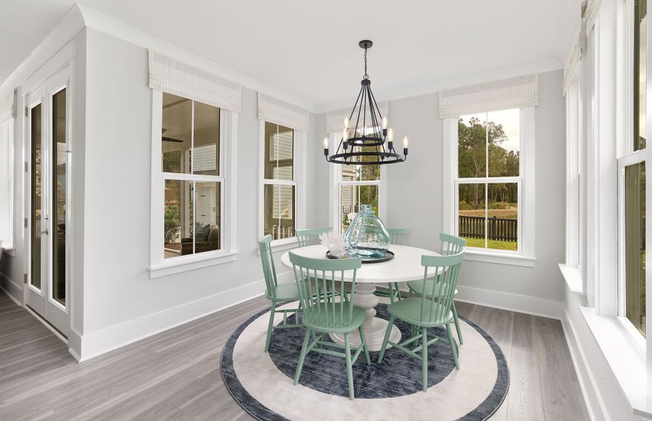 Representative furnished interior of a home built from the Primrose by Pulte Homes in SayeBrook, Myrtle Beach (Image 11).