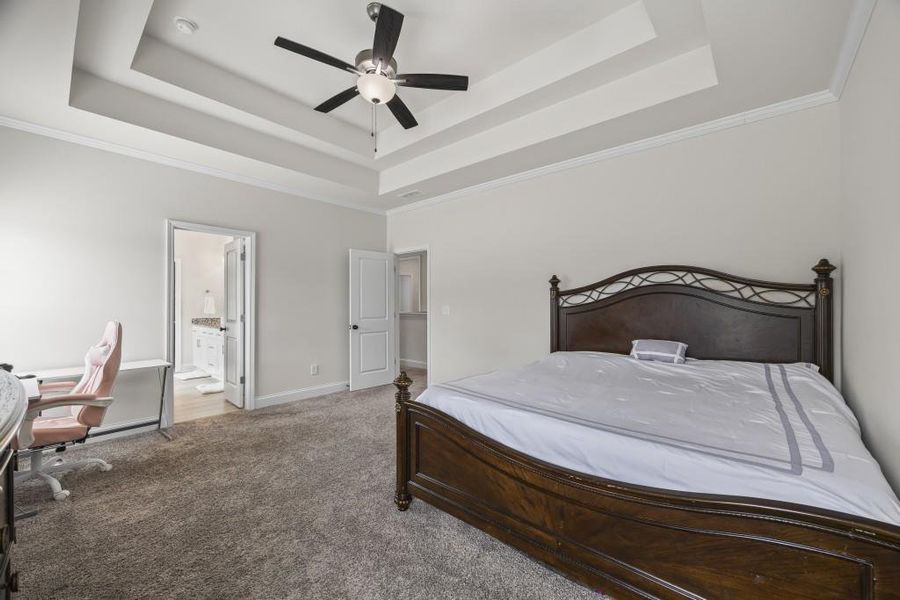 Furnished interior view inside a new home in , Winder (Image 35).