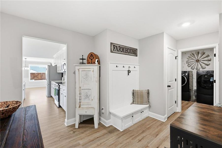 Furnished interior view inside a new home in , Winder (Image 12). Furnished interior view inside a new home in , Winder (Image 12).