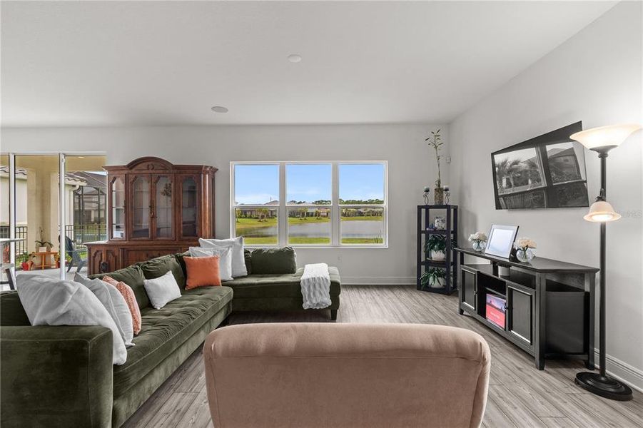 Furnished interior view inside a new home in , Sarasota (Image 16).