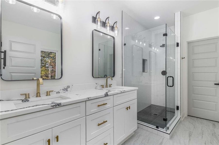 Furnished interior view inside a new home in , Cornelia (Image 7). Furnished interior view inside a new home in , Cornelia (Image 7).