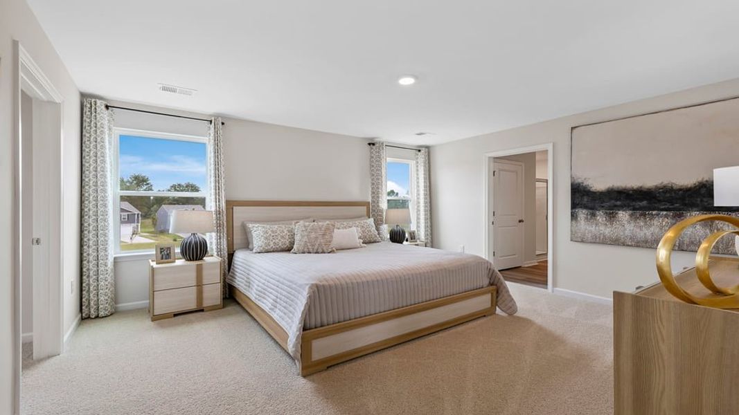 Furnished interior view inside a new home in Cloverdale Hills, Piedmont (Image 31).
