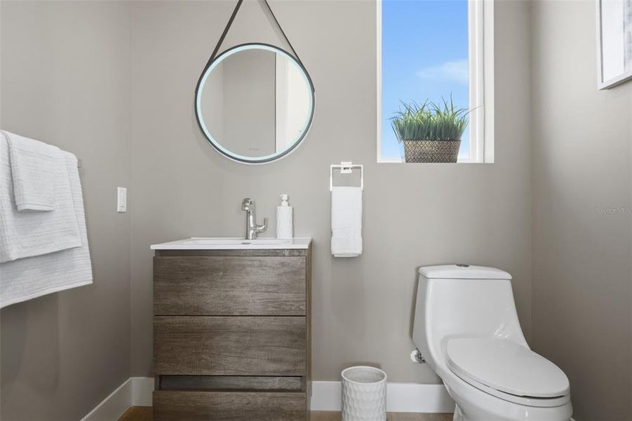 Furnished interior view inside a new home in , New Port Richey (Image 14).