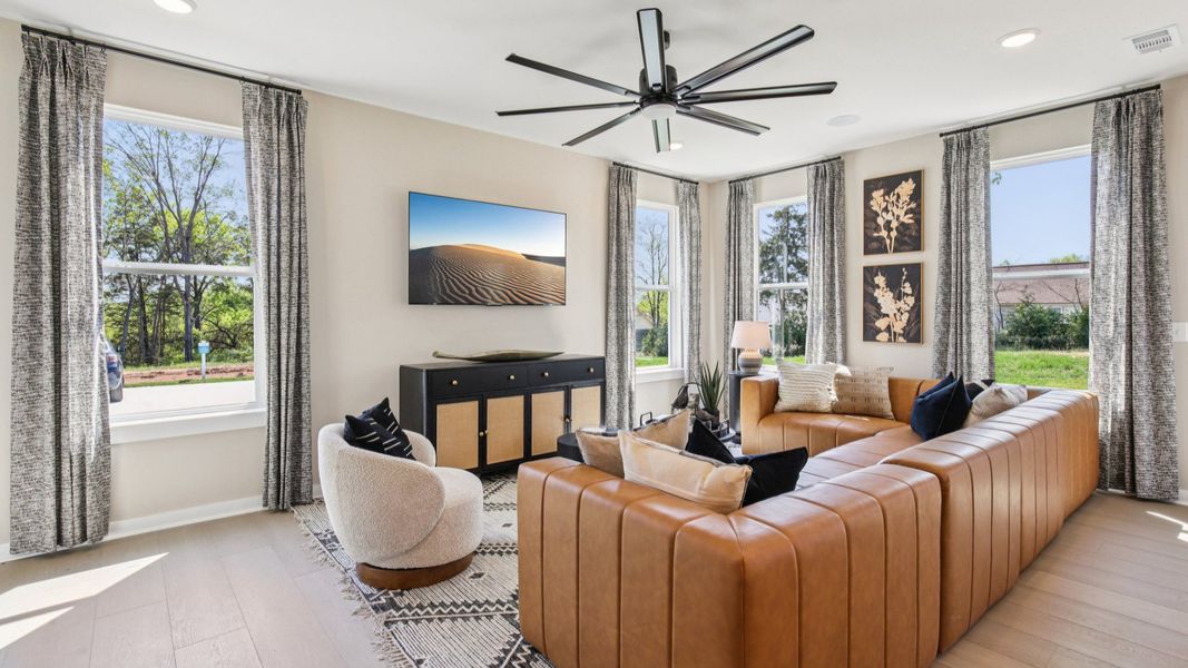 Furnished interior view inside a new home in Spring Branch, Smyrna (Image 27).