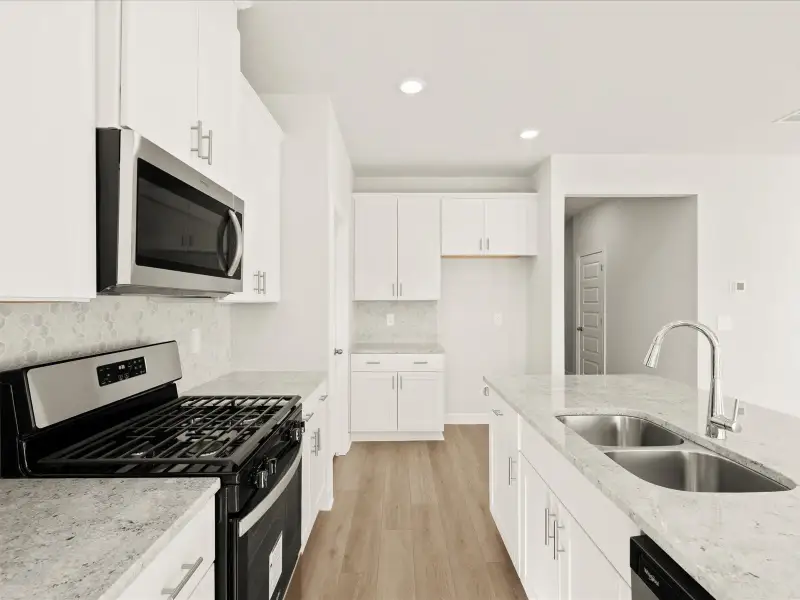 Furnished interior view inside a new home in Shiloh Valley, Piedmont (Image 5).