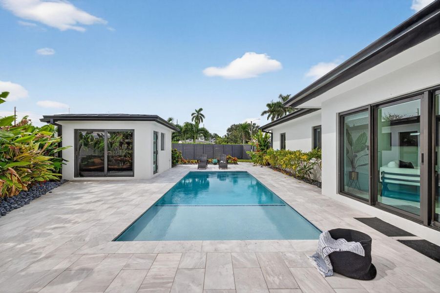 Exterior details and patio area of a home in , Oakland Park (Image 2). Exterior details and patio area of a home in , Oakland Park (Image 2).