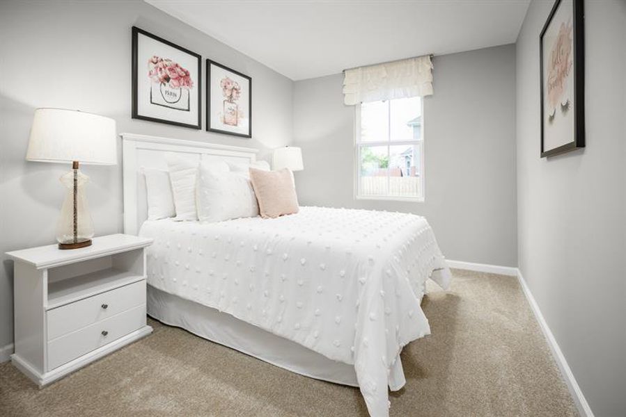 Furnished interior view inside a new home in Bridle Creek, Charlotte (Image 8). Furnished interior view inside a new home in Bridle Creek, Charlotte (Image 8).