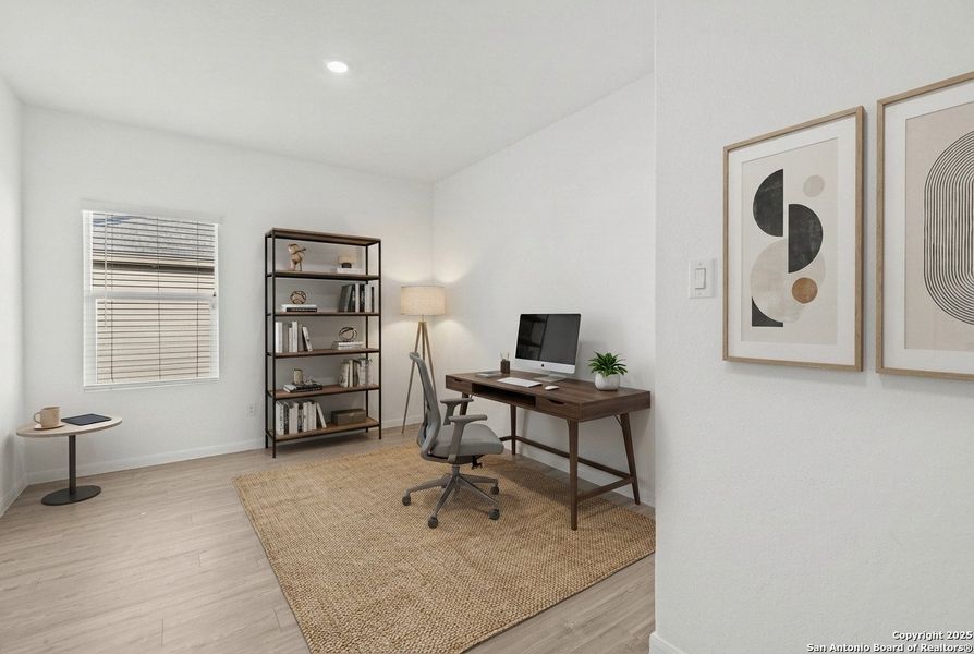 Furnished interior view inside a new home in , San Antonio (Image 15). Furnished interior view inside a new home in , San Antonio (Image 15).