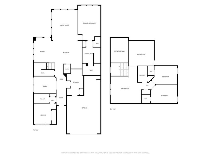 2D floor plan layout of this home in , Montgomery, TX (Image 5).