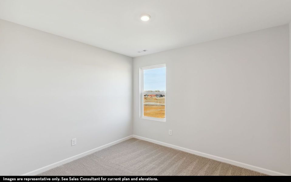Representative unfurnished interior of a home built from the Magellan by CastleRock Communities in McCain's Station, Gallatin (Image 26).