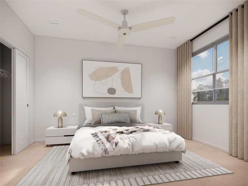 Furnished interior view inside a new home in , Davenport (Image 5).