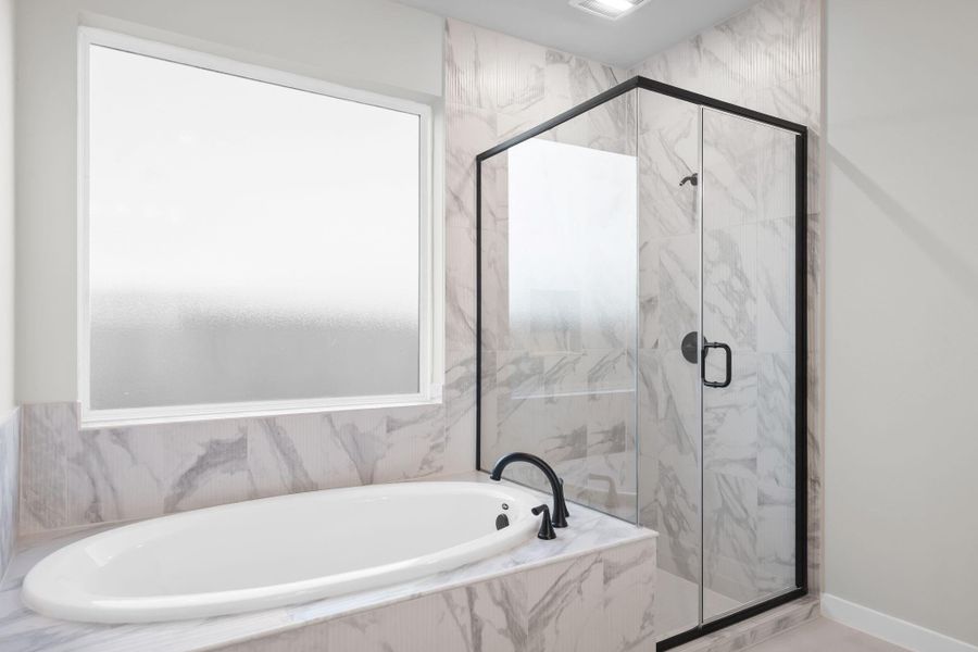 Furnished interior view inside a new home in Sienna 45', 50', Missouri City (Image 11). Furnished interior view inside a new home in Sienna 45', 50', Missouri City (Image 11).