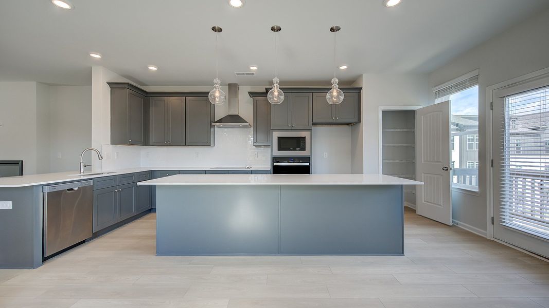 Representative furnished interior of a home built from the Lana by DRB Homes in Daybreak, Newnan (Image 14).