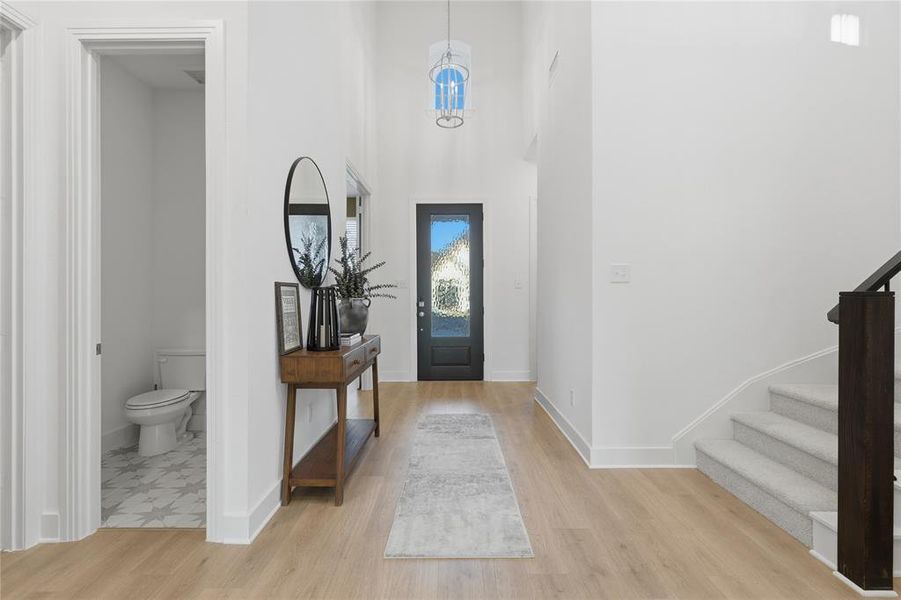 Furnished interior view inside a new home in Sonoma Verde, McLendon-Chisholm (Image 14).