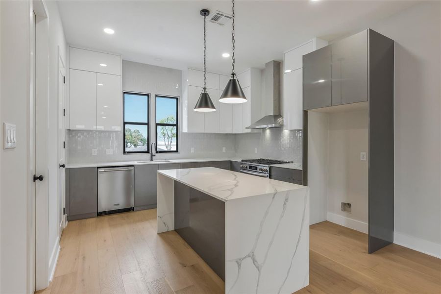 Furnished interior view inside a new home in , Houston (Image 4).