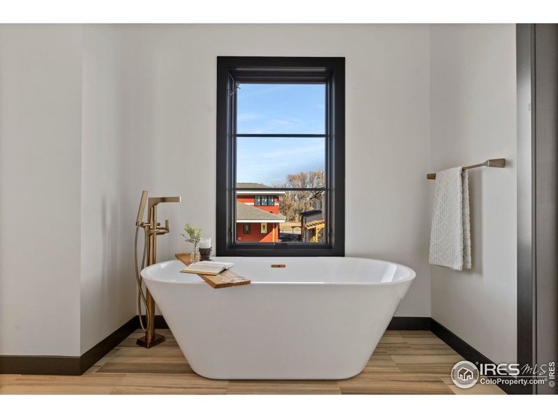 Furnished interior view inside a new home in , Fort Collins (Image 26).