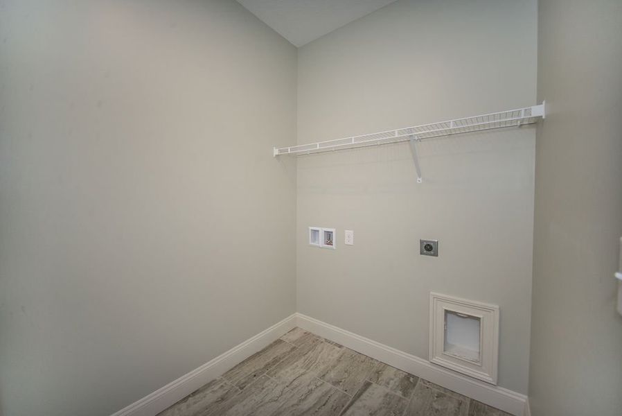 Representative unfurnished interior of a home built from the Mediterranean by Enchanted Homes in Lonesome Dove, San Antonio (Image 43).