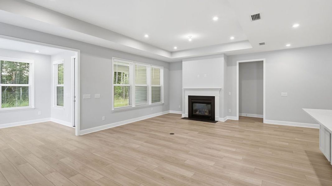 Spacious, unfurnished interior of a new home in Midpoint at New Riverside, Bluffton (Image 25). Spacious, unfurnished interior of a new home in Midpoint at New Riverside, Bluffton (Image 25).