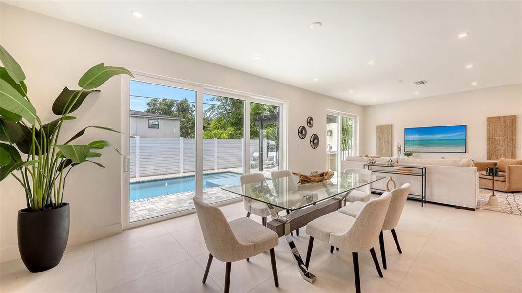 Furnished interior view inside a new home in , Sarasota (Image 30). Furnished interior view inside a new home in , Sarasota (Image 30).