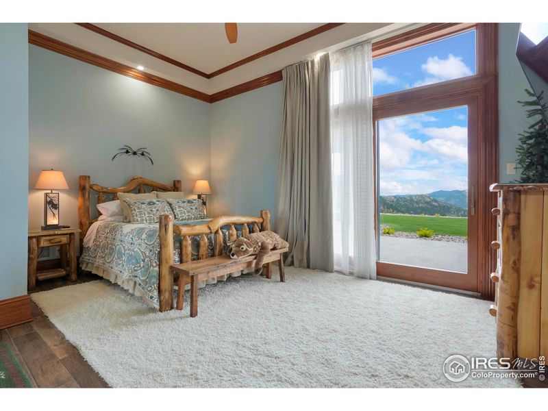 Furnished interior view inside a new home in , Estes Park (Image 14).