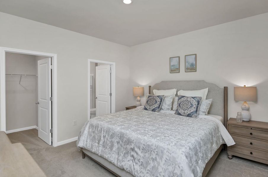 Furnished interior view inside a new home in Mulberry Landing, Orangeburg (Image 11).