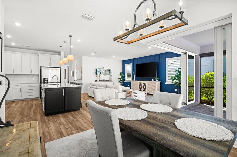 Furnished interior view inside a new home in , Punta Gorda (Image 10).