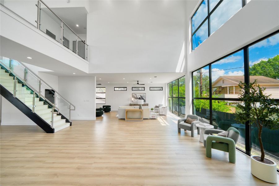 Furnished interior view inside a new home in , Houston (Image 7). Furnished interior view inside a new home in , Houston (Image 7).