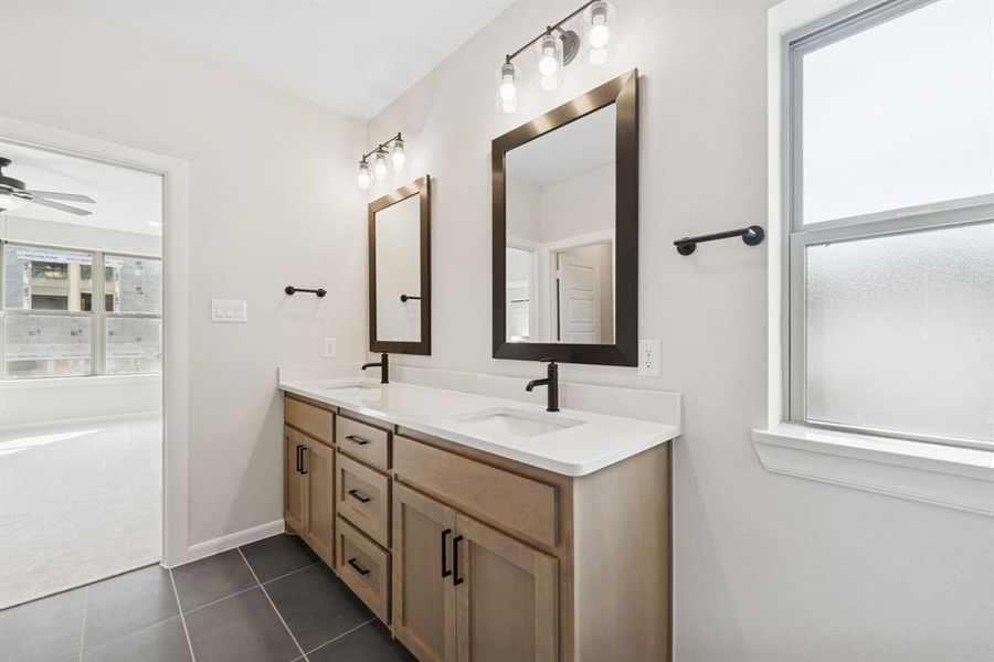 Furnished interior view inside a new home in Hillside at Las Colinas, Irving (Image 4). Furnished interior view inside a new home in Hillside at Las Colinas, Irving (Image 4).