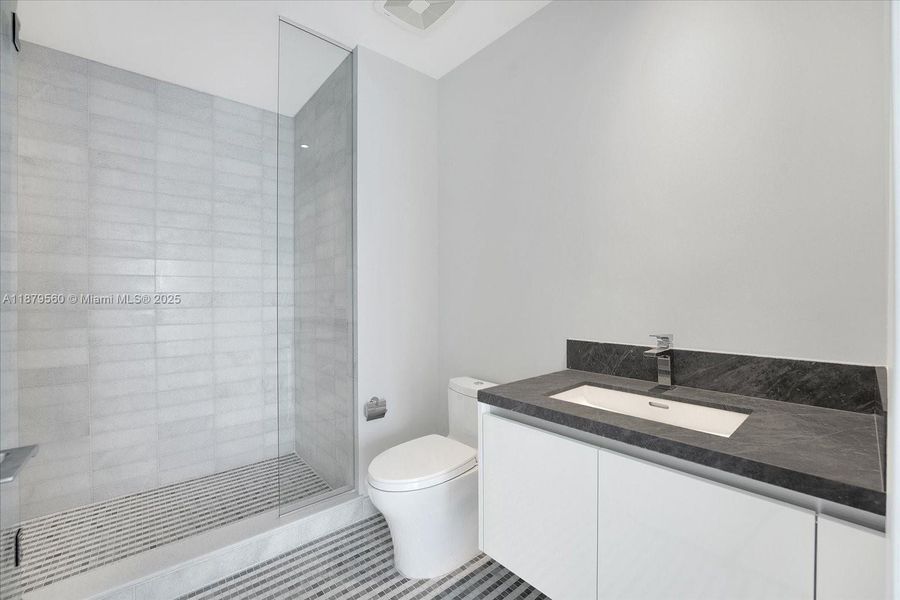 Furnished interior view inside a new home in , Miami (Image 3).