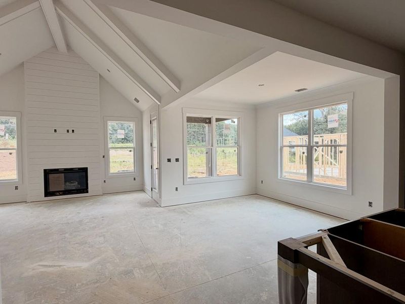 In-progress construction of a new home in Livingstone Park, Kennesaw, GA (Image 32).