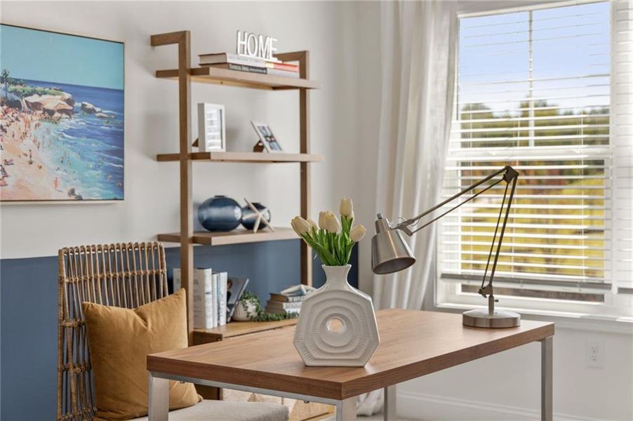 Furnished interior view inside a new home in Somerset at Riverbrook, Gainesville (Image 13).