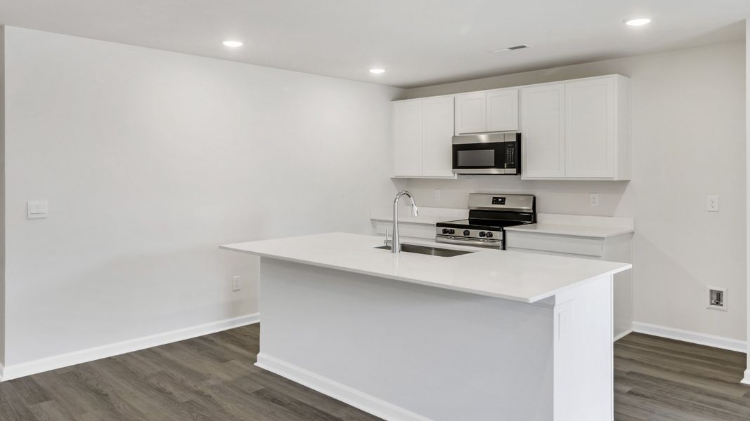 Furnished interior view inside a new home in Bailey Park, Fayetteville (Image 6). Furnished interior view inside a new home in Bailey Park, Fayetteville (Image 6).
