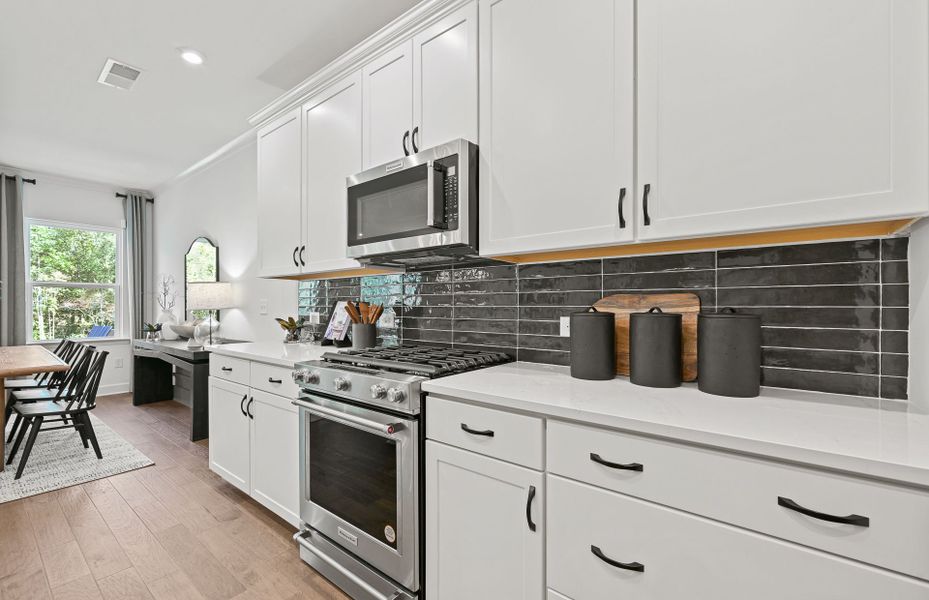 Furnished interior view inside a new home in Briar Creek, Atlanta (Image 12).