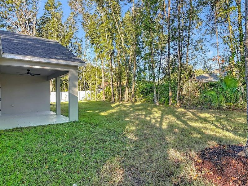 Exterior details and patio area of a home in , Lake Helen (Image 17). Exterior details and patio area of a home in , Lake Helen (Image 17).