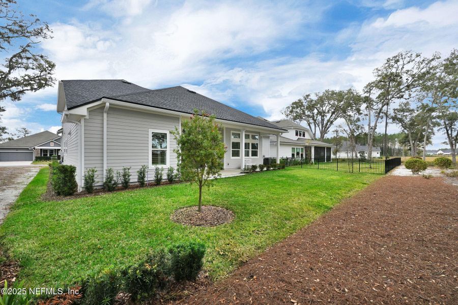 Exterior details and patio area of a home in , St. Augustine (Image 37). Exterior details and patio area of a home in , St. Augustine (Image 37).