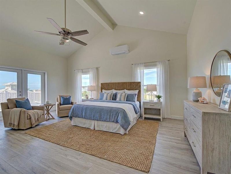 Furnished interior view inside a new home in , Placida (Image 15). Furnished interior view inside a new home in , Placida (Image 15).