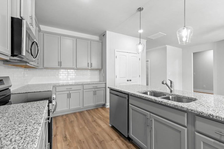 Furnished interior view inside a new home in , Homer (Image 9).