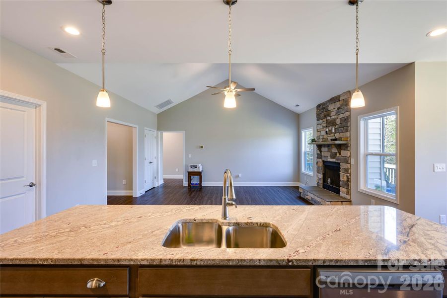 Furnished interior view inside a new home in , Bostic (Image 33).