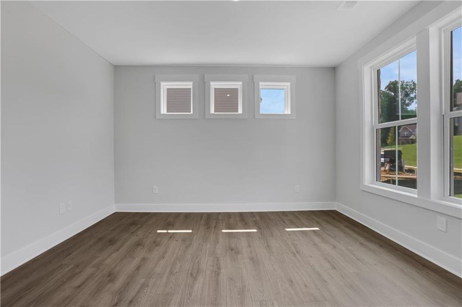 Spacious, unfurnished interior of a new home in Hopewell Reserve, Cumming (Image 32).