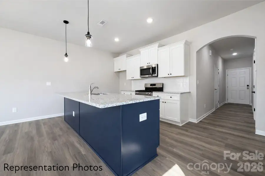 Furnished interior view inside a new home in , Charlotte (Image 3).