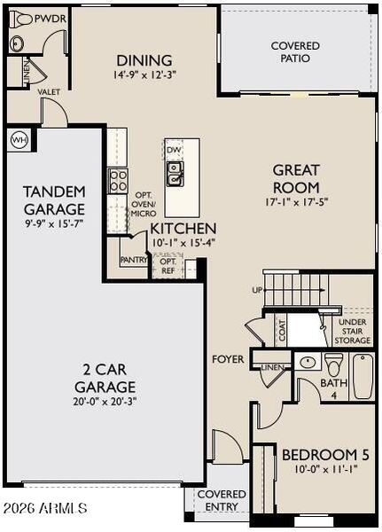 Daisy Floorplan First Level (L)