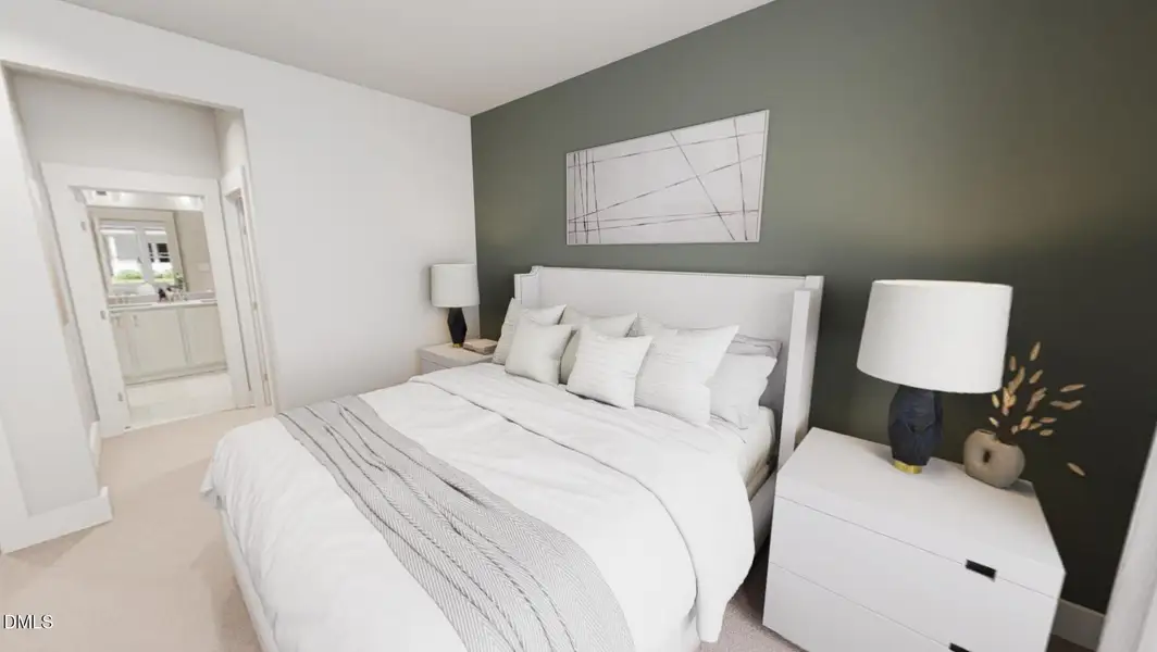 Main bedroom #2 - Classic White Button D