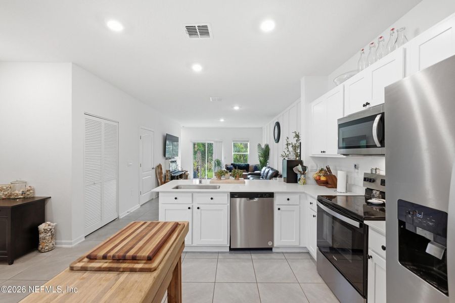 Furnished interior view inside a new home in , St. Augustine (Image 7).