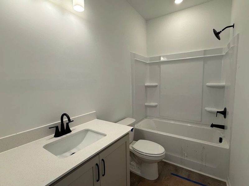 Furnished interior view inside a new home in The Point, Rolesville (Image 6).