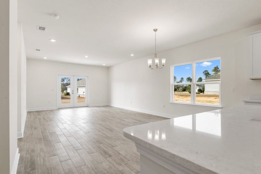 Spacious, unfurnished interior of a new home in Natureview, Freeport (Image 35). Spacious, unfurnished interior of a new home in Natureview, Freeport (Image 35).